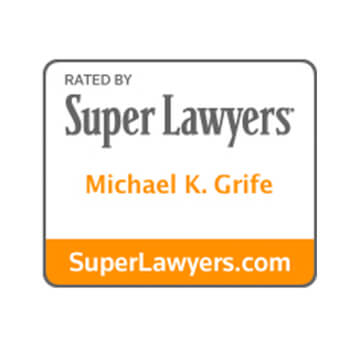 Super Lawyers Badge - Michael K. Grife