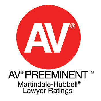 AV Preeminent Badge - Martindale-Hubbell Lawyer Ratings