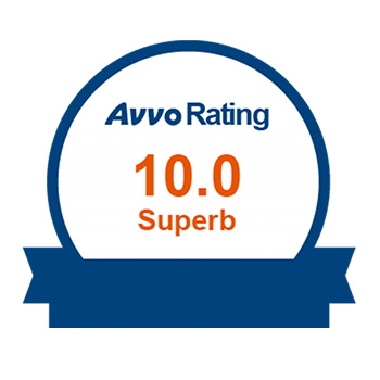 AVVO Rating Badge - 10/10 Superb