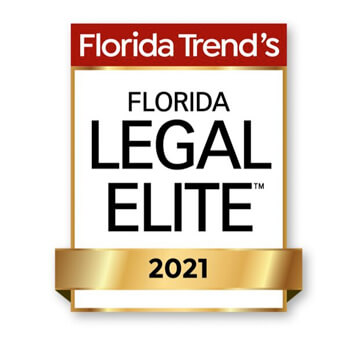 Florida Trend's Badge - Florida Legal Elite 2021
