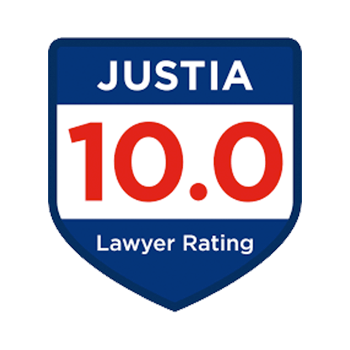 Justia Badge - 10/10 Lawyer Rating