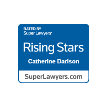 Super Lawyers Badge - Rising Stars - Catherine Darlson